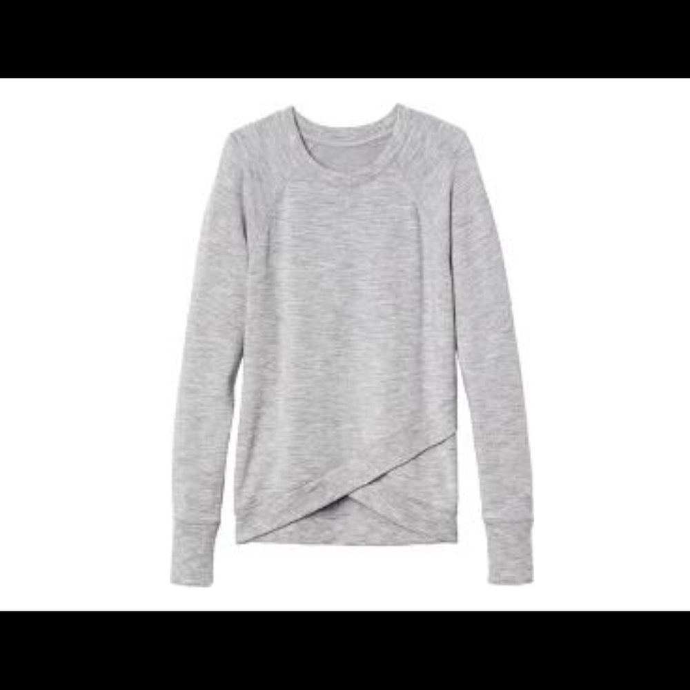 Athleta crisscross sweatshirt